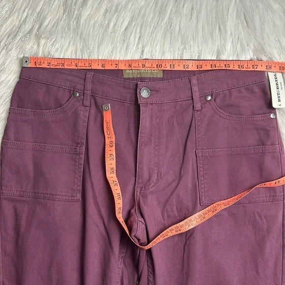 Brit & Brindle size 16 Tractor Supply Purple Western Straight Pants Plus - Picture 11 of 14